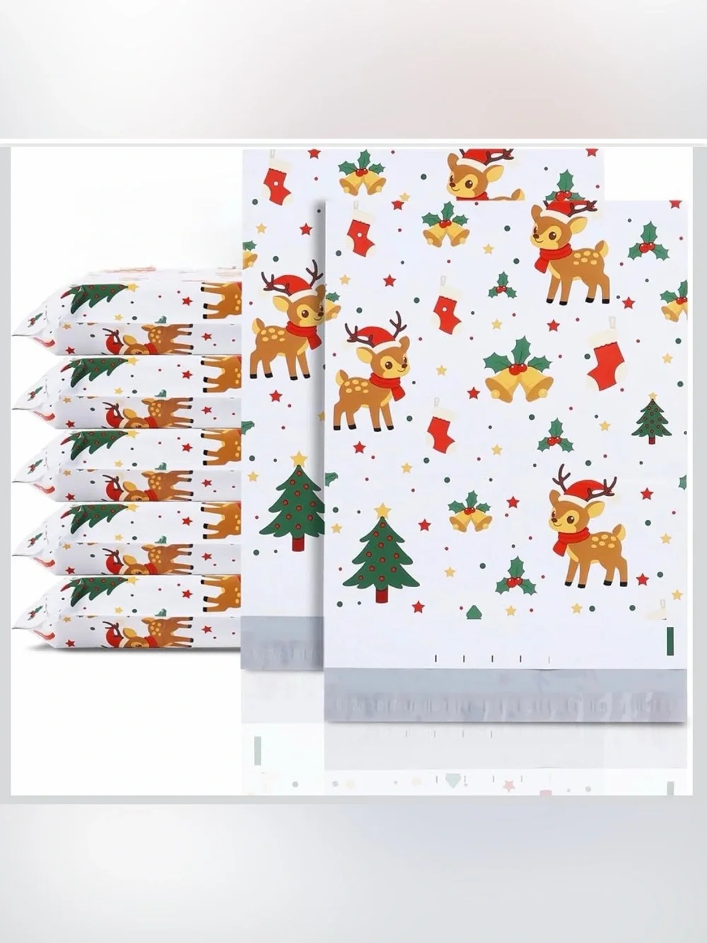 150pc Bundle: 25 Poly Mailers, 25 Cards & 100 Stickers
